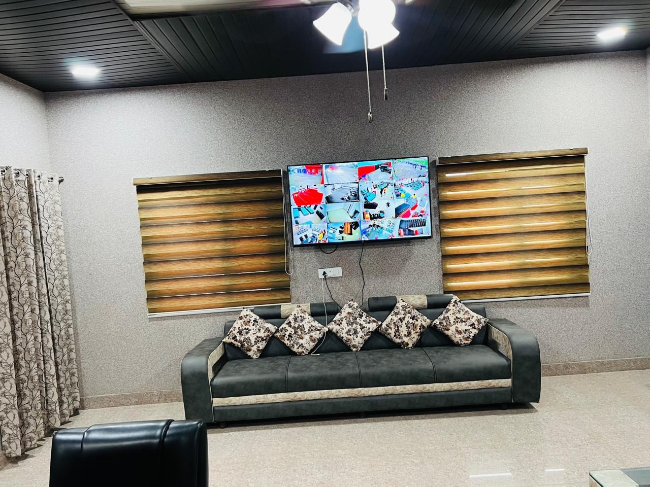 Common area with 24/7 CCTV monitoring at New Life Rehab Center